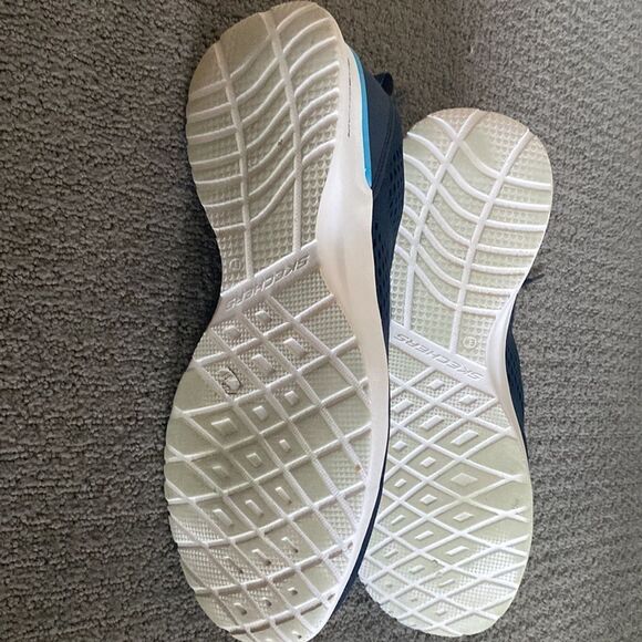 Men’s Navy Skechers - Picture 2 of 4